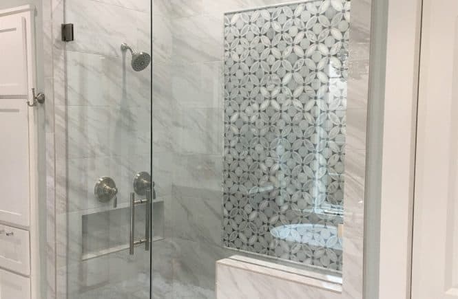 Shower Bathroom Remodel Highland Park - Tub to Shower Combo Conversion